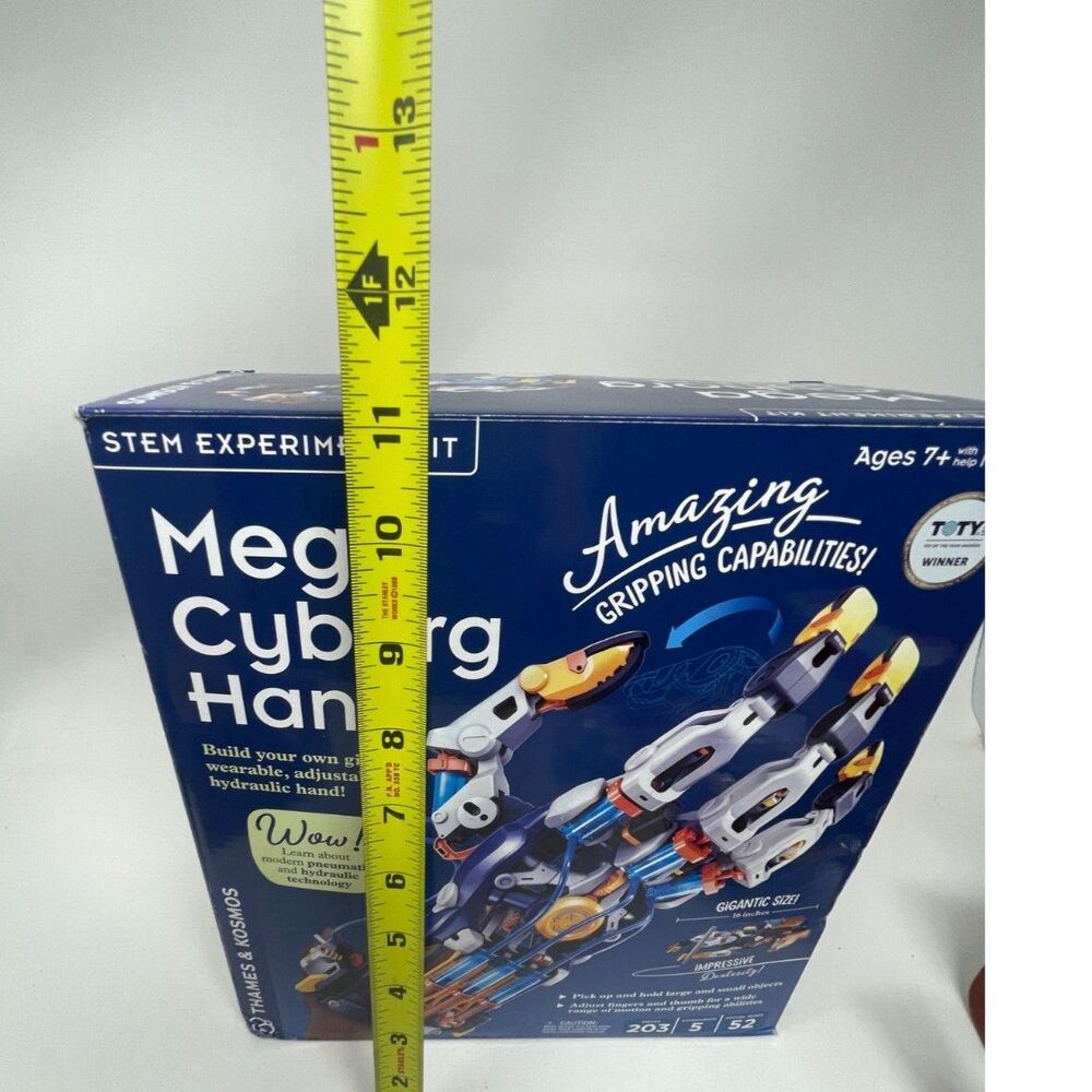 Thames & Kosmos Mega Cyborg Hand STEM Experiment Kit Build Your Own GIANT Hand - Picture 10 of 11